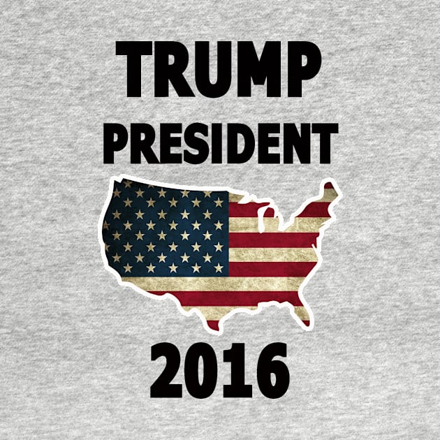 TRUMP PRESIDENT 2016 by DESIGNBOOK